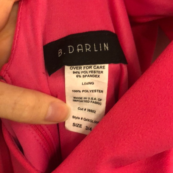 B. Darlin Pink Dress - Picture 3 of 3